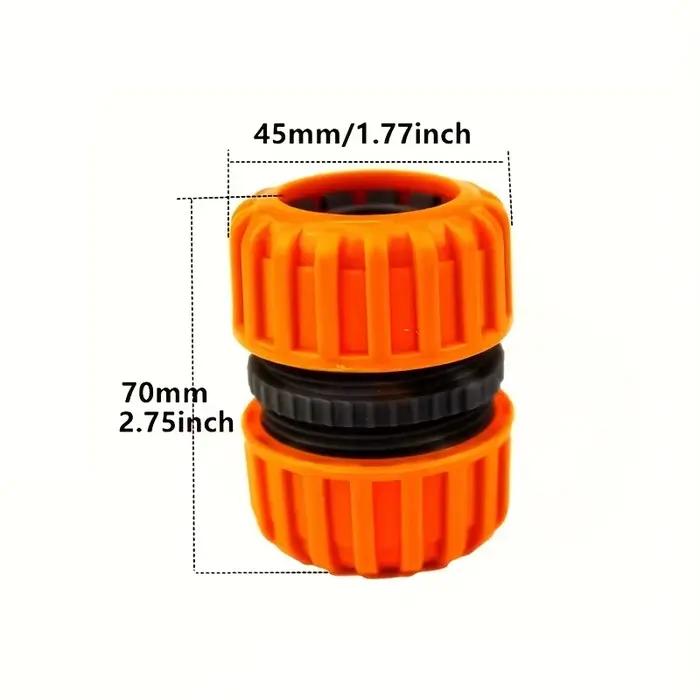 Connecteur de tuyau d'arrosage 1/2 "3/4" 1 "pouces, coupleur de tuyau, connecteur d'arrêt d'eau 12mm