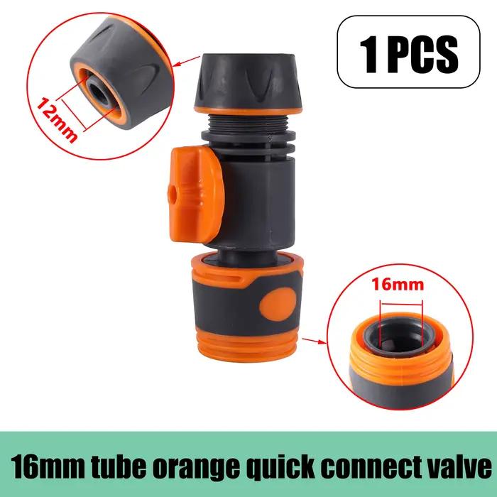 Kit de Raccord Rapide pour Tuyau d'Arrosage, Raccord de Réparation pour Système d'Irrigation, 16mm