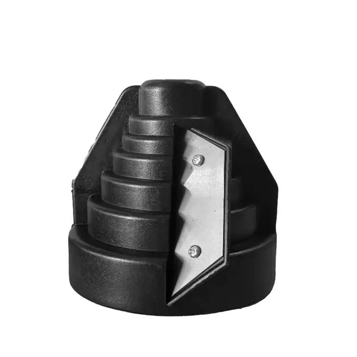 Outil de chanfreinage de tuyaux polyvalent, ébavurage PE PVC PP, coupe-tuyau, lame métallique, régla