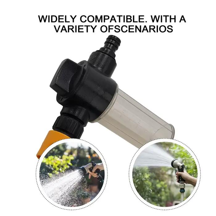 Pot à mousse d'eau de 100ML, tuyau d'arrosage, Lance à mousse, mousse de lavage propre, pistolet à e
