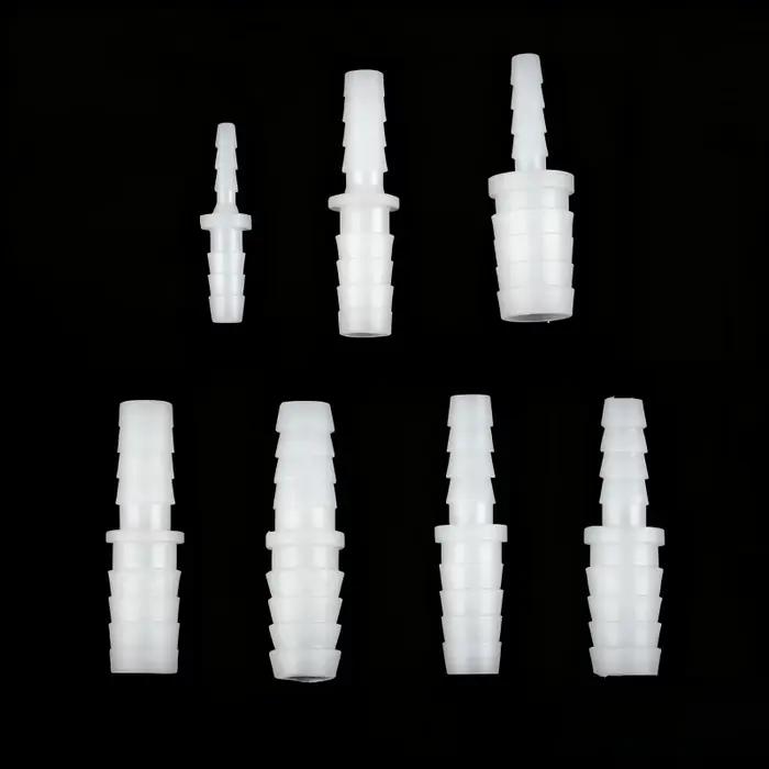 Connecteurs directs pagode en plastique PE, 3 à 50 pièces, 2.4 ~ 9mm à 4 ~ 12mm, adaptateur de pompe
