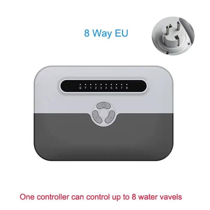 Minuterie d'arrosage de jardin intelligente, contrôleur d'irrigation WiFi, électrovanne d'eau d'irri