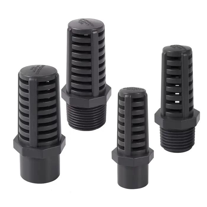 Filtre de pompe à eau en PVC, 20/25mm 1/2 "3/4", filtre à filetage mâle, capuchon perméable de jardi