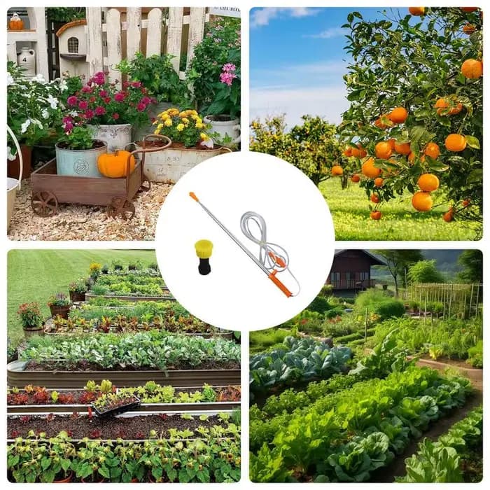 Baguette de pulvérisation télescopique pour jardinage, 50-250cm, accessoires de pulvérisation électr