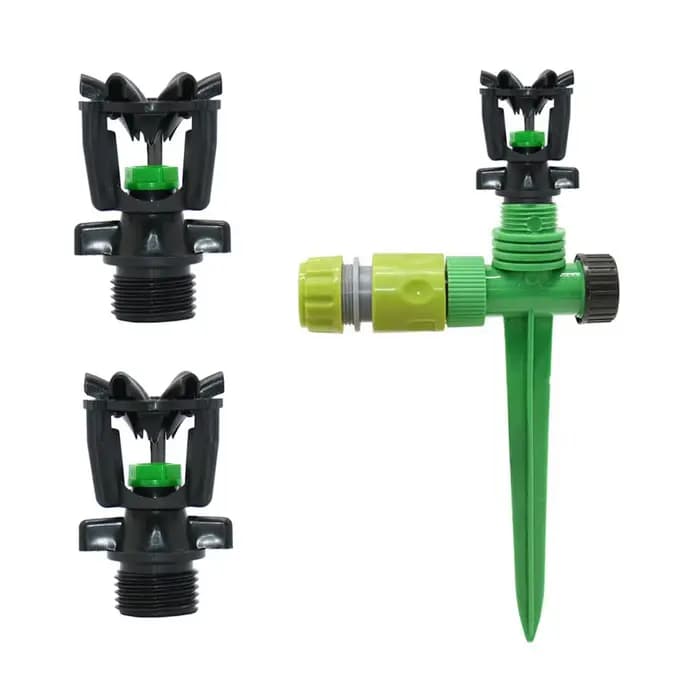 Arroseur rotatif pour pelouse de jardin, buse de diffusion à filetage mâle, arrosage rotatif automat