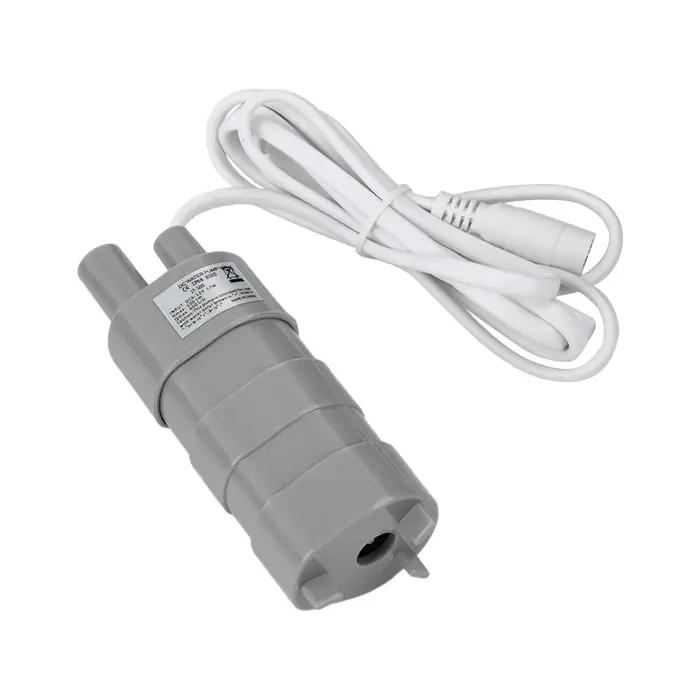 Pompe à eau submersible 12V DC 17W, débit élevé, hauteur de refoulement 5M, faible bruit, 600L/H, mi