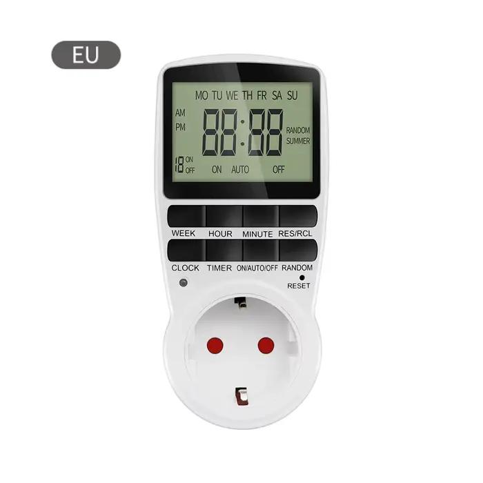 Minuterie numérique interrupteur ue Programmable prise de synchronisation électronique US UK FR AU p