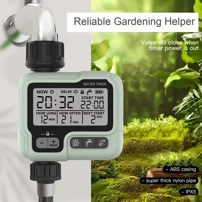 322 automatique minuterie d'eau jardin numérique Machine d'irrigation arroseur Intelligent utilisé en plein air pour