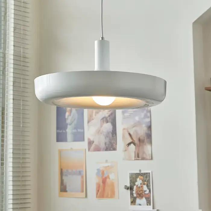 Lampe de Lynn Vintage Nordic UFO, lampes suspendues pour salle à manger, îlot de cuisine, décorations pour la maison, soucoupe volante rouge