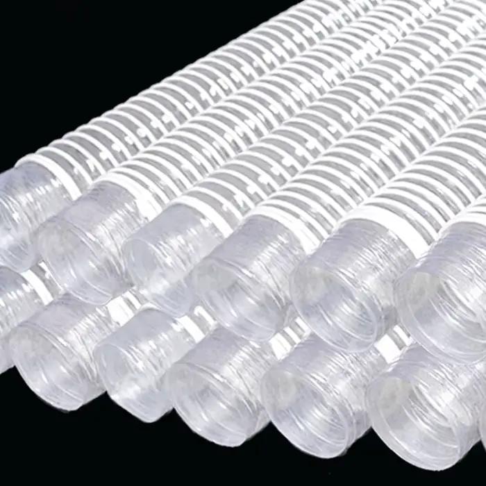 1 mètre de diamètre intérieur 30/40/50/60/70mm blanc Transparent PVC Tube poussière aspiration vide fumée tuyau