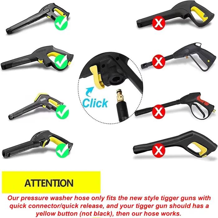 Pour tuyau Karcher 6-20m