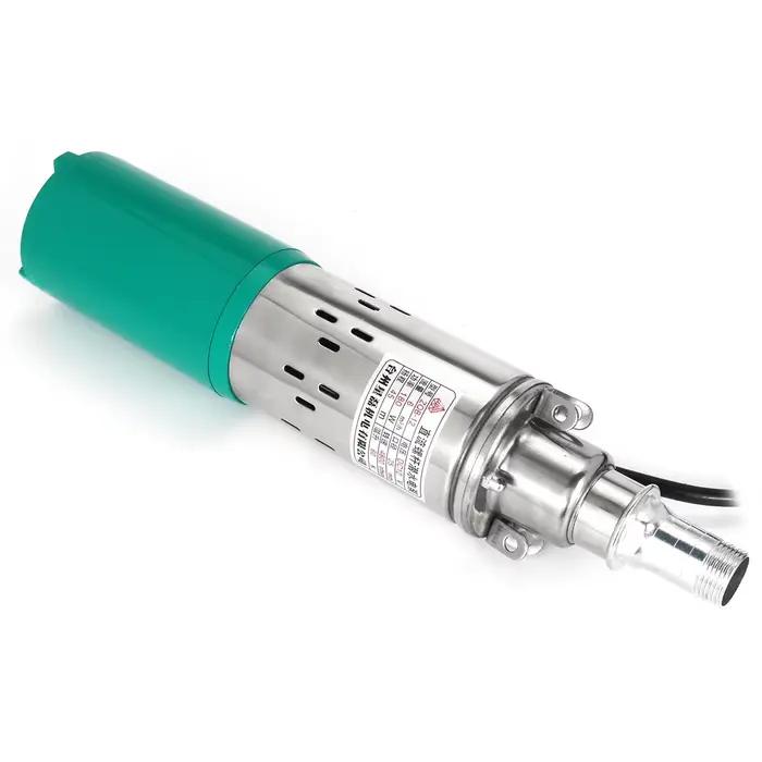 Pompe à eau solaire submersible en acier inoxydable pour l'irrigation agricole et domestique