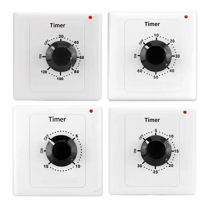 Minuterie numérique, interrupteur de commande