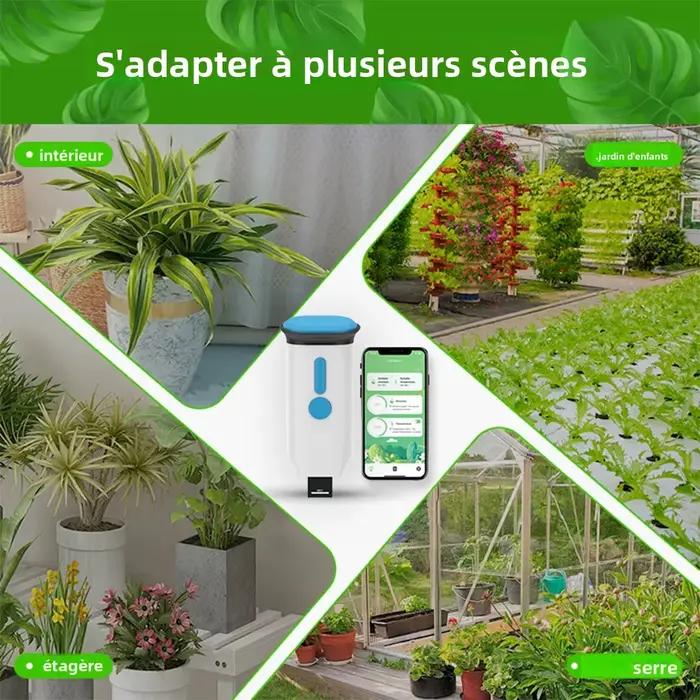 Haozee Tuya Smart WiFi Capteur d'humidité du sol intelligent IP66 étanche Moniteur de température