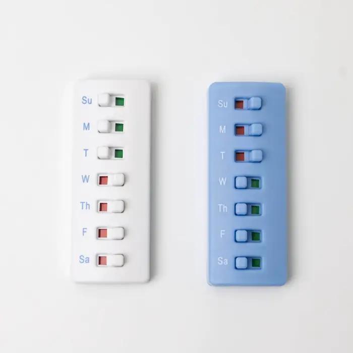 Nouveau Enregistreur de rappels de médicaments réutilisable 2026, Aide à la mémoire pour les rappels et la gestion quotidiens des médicaments, pour divers flacons de pilules