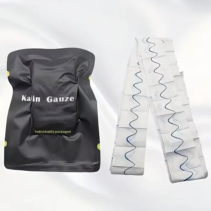 Bandages de compression d'urgence haute résistance, gaze hémostatique d'urgence, gaze compressive, pansements d'urgence pour trousses de premiers secours