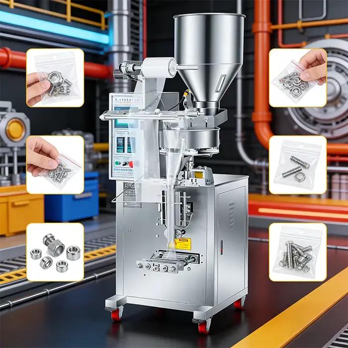 Machine d'emballage alimentaire personnalisée, scellage latéral électrique, ensachage automatique, équipement d'emballage en acier inoxydable de haute précision