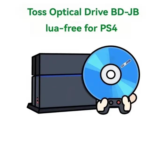 Pour le micrologiciel 9.0-12.02 disque BD-JB aucun PC nécessaire 1 clic démarrage JB disque outil brassage à domicile jouer jeux de sauvegarde pour PS4