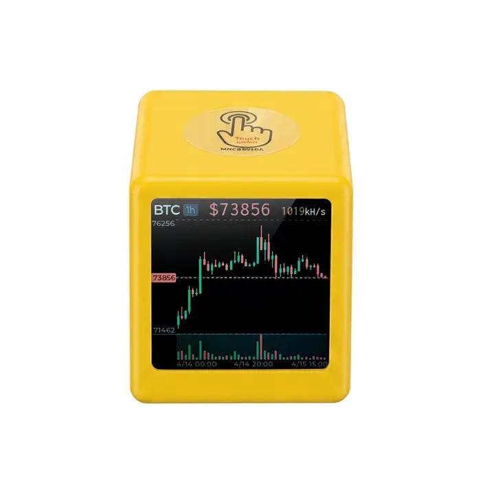 NM TV NMMiner Smart TV Officiel 1060KH/s, meilleur que Nerdminer V2, ESP32, Mineur de Loterie BTC SOLO et Horloge de Bureau Silencieuse Intelligente pour la Maison