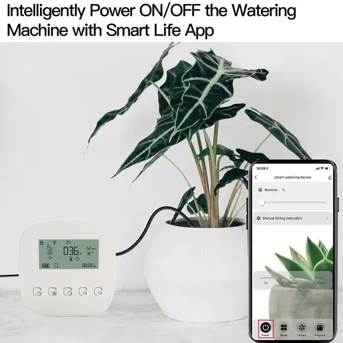Moes-Machine d'arrosage intelligente Tuya WiFi