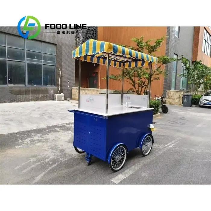 Chariot de service mobile commercial, chariot isotherme, pratique, abordable, esthétique, pour la restauration, personnalisable