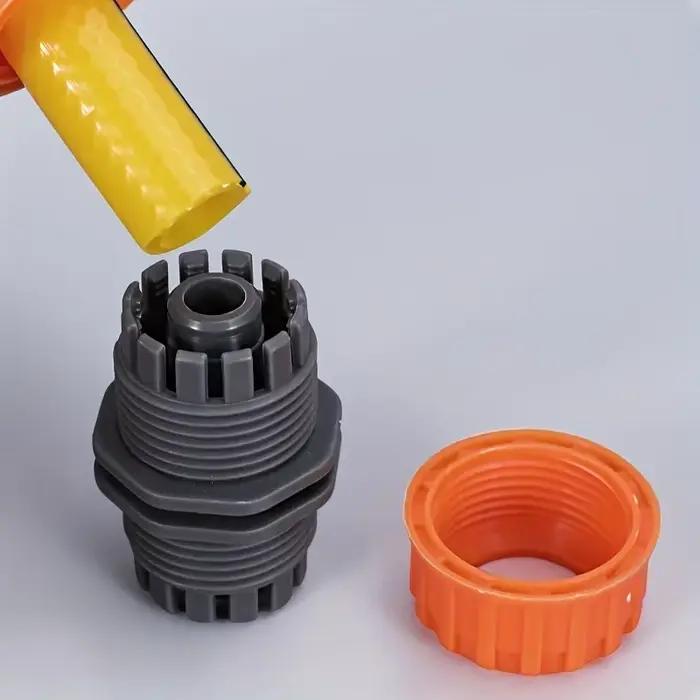 Raccord de tuyau d'arrosage 1/2" 3/4" 1" (12mm 19mm 25mm) – Connecteur coupe-eau pour réparation de tuyaux d'irrigation