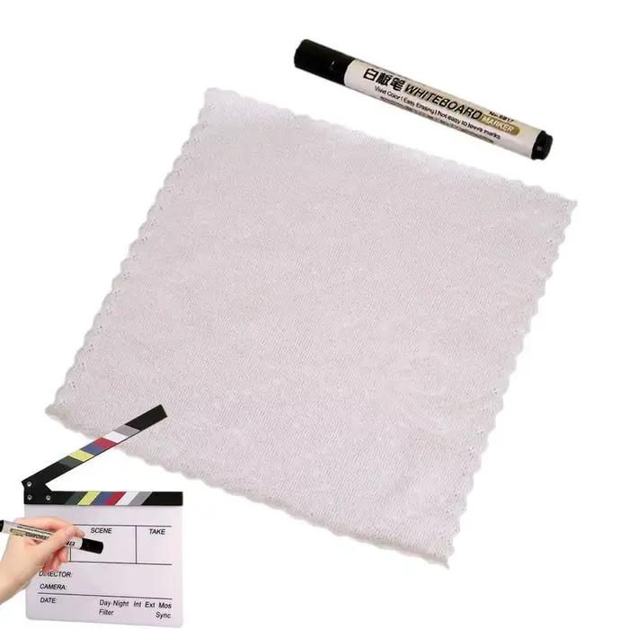 Planche à Clapet en Acrylique Effaçable à Sec pour Réalisateur, Scène de Film TV, Accessoire de Coupe Fait à la Main