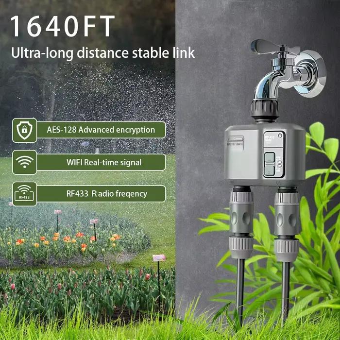 Programmateur d'arrosage intelligent Wifi RF433 pour jardin