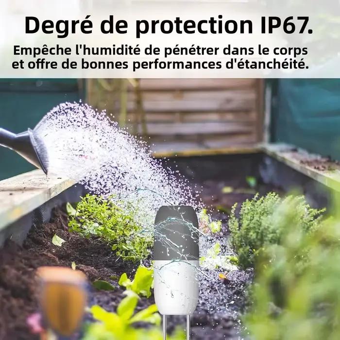 Haozee Tuya WIFI capteur de sol détecteur intelligent de température et d'humidité moniteur