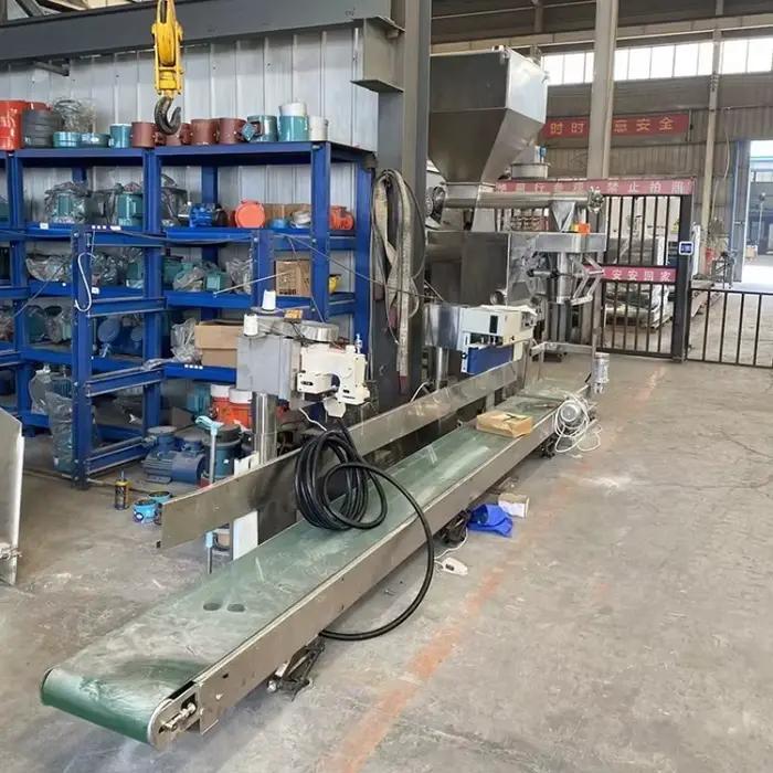 Ligne d'emballage d'ABS de machine de remplissage de boîte de granulés en plastique de système d'emballage de 25 kilos personnaliser