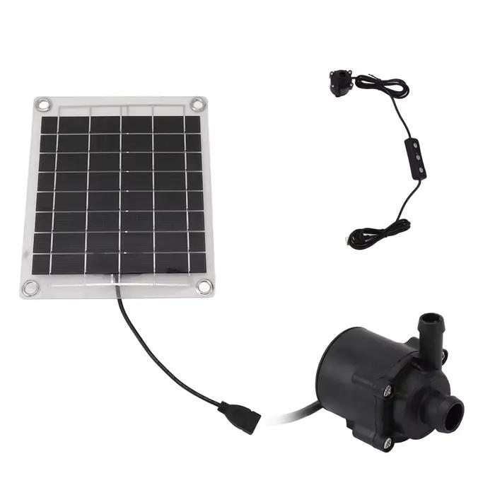 Pompe à eau solaire 12V 10W pour décoration de jardin