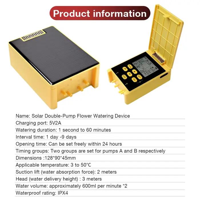 New Solar Intelligent Irrigation Kit 5V 2A