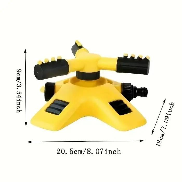Ensemble de tuyaux d'eau rotatifs automatiques à 360 degrés