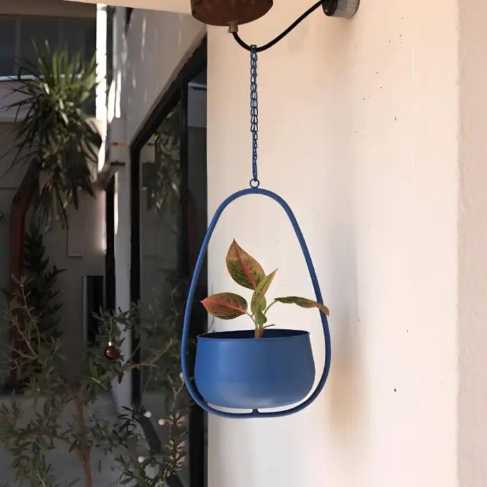 Jardinière suspendue en forme de larme