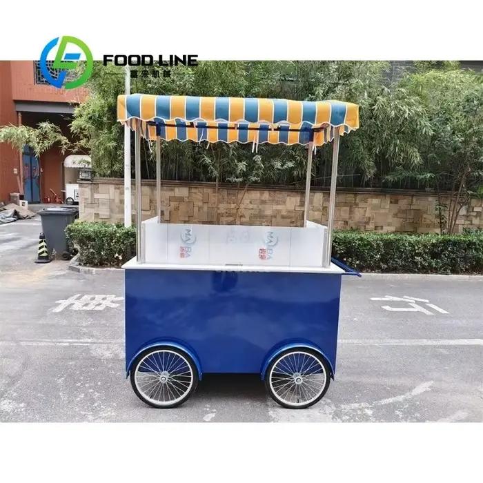 Chariot de service mobile commercial, chariot isotherme, pratique, abordable, esthétique, pour la restauration, personnalisable