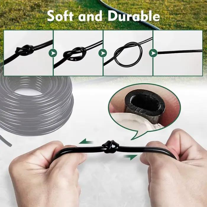 Bricolage longueur arbitraire 10M/20M/30M... Tuyau d'arrosage 4/7mm fournitures de système d'irrigation Micro