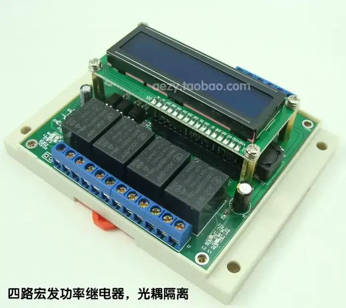 DC6V-40V 4-Channel Programmable Digital Time Timer Contrmatérielle
