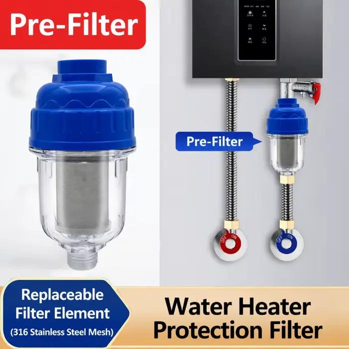 Nouveau Pré-filtre pour chauffe-eau