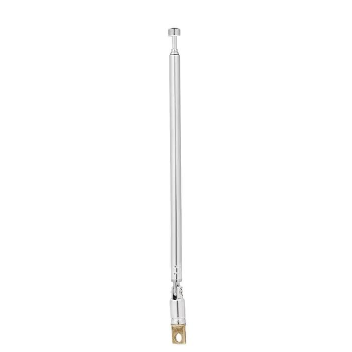 Radios 4 Sections \u0026amp réveils antenne Radio FM télescopique 4 Sections-antenne en cuivre plaqué 360 ° Giroir