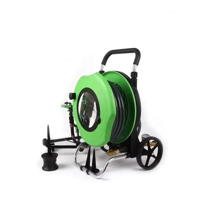 Irrigation 2ème génération 20m arroseur agricole automatique en acier métal tuyau d'arrosage bobine