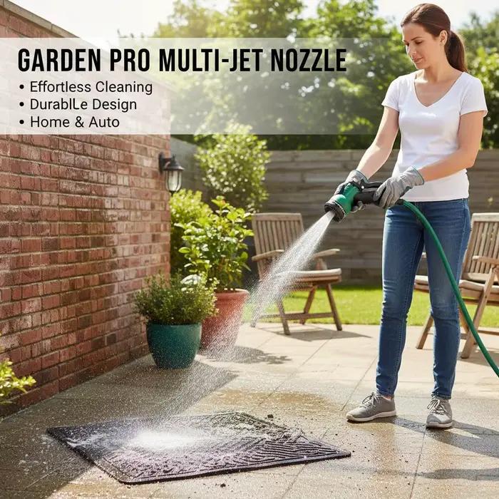 Pistolet d'arrosage haute pression pour jardin