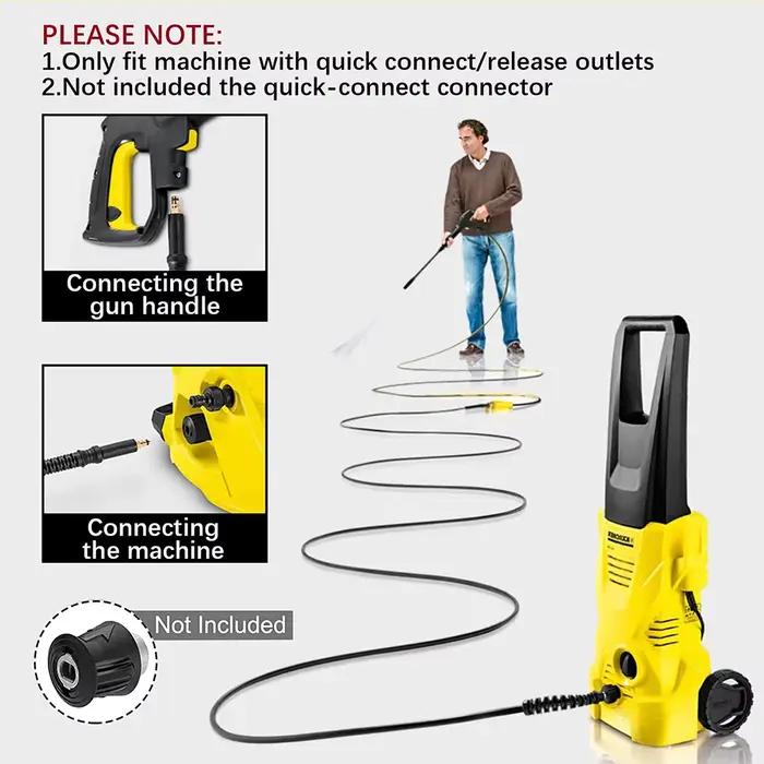 Pour tuyau Karcher 6-20m