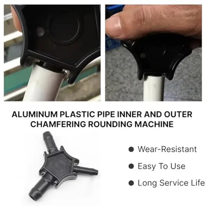 Outil de débavurage et d'étalonnage de tuyaux composites multicouches pour une utilisation avec PEX-AL-PEX dans les projets de rénovation résidentielle