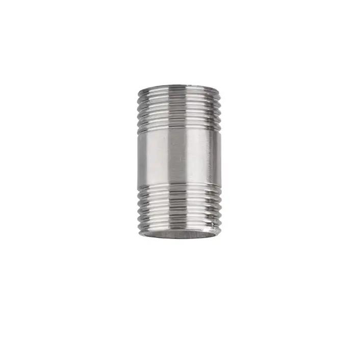 Tétine ronde mâle courte 1/8 "1/4" 3/8 "1/2" - 4 "NPT BSPT