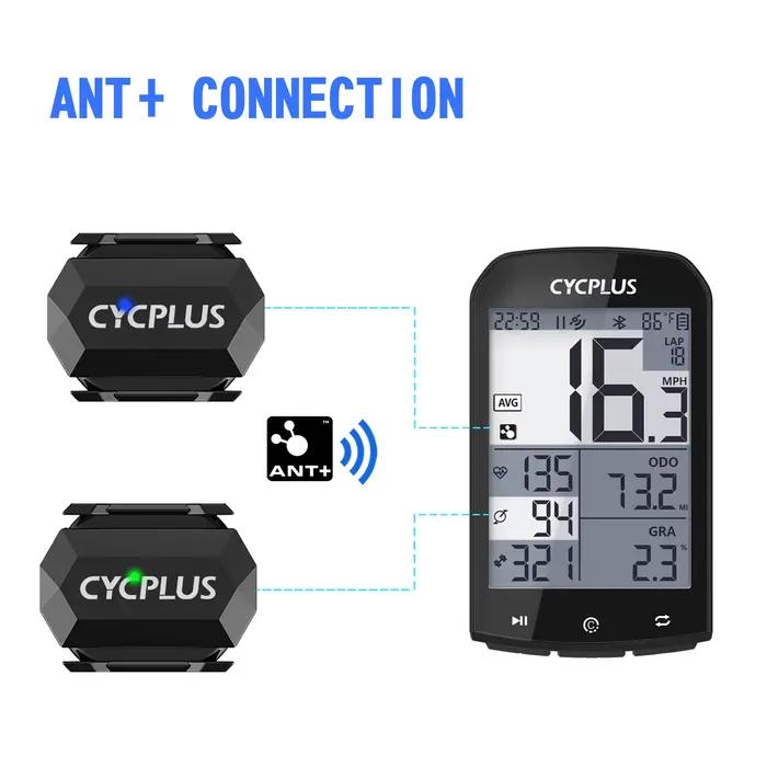 CYCPLUS C3 ordinateur de vélo compteur de vitesse ANT + BLE Cadence vitesse double capteur étanche sans fil GPS cyclisme vélo accessoires