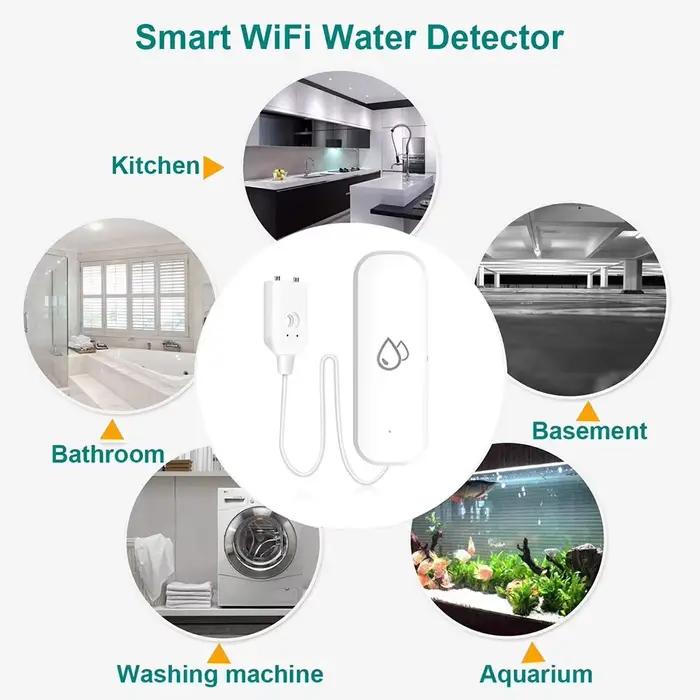 Détecteur de fuite d'eau WiFi Tuya