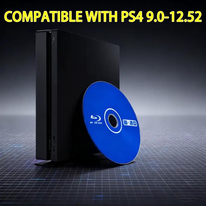 Ps4 Jailbreak Gold Disc 9.0-12.52 Charge utile démarrage tout-en-un pour des jeux de secours et de secours