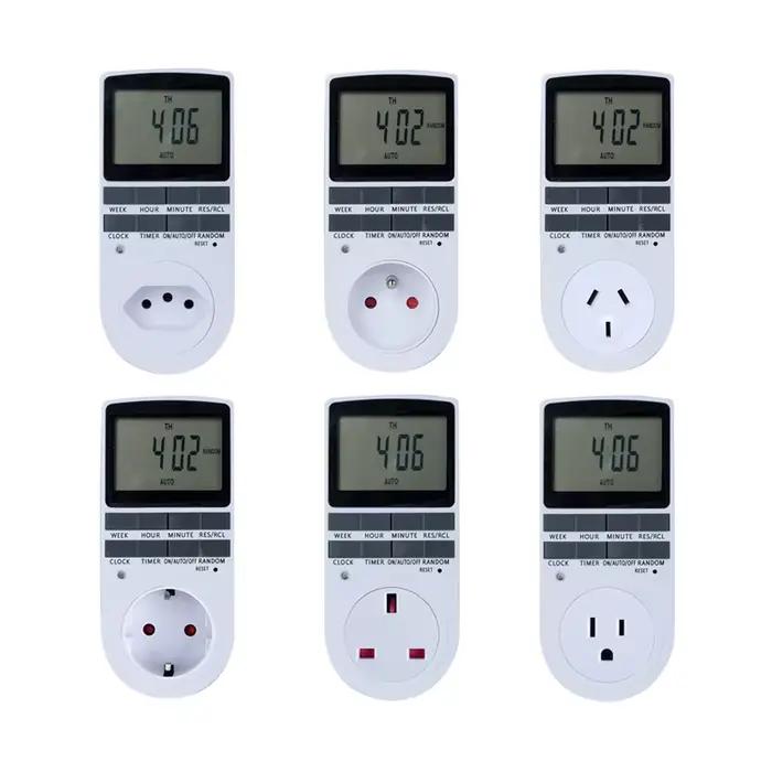 Minuterie numérique électronique cyclique 24 heures