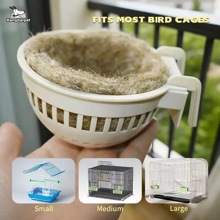 Nichoir à oiseaux suspendu d'extérieur, imperméable et résistant aux intempéries, pour la décoration du jardin, du patio et de la cour