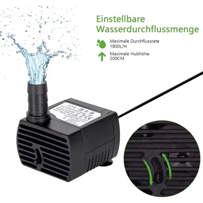 Pompe à eau Submersible 3/5/10/15/25W EU220v US110V